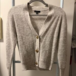 J. Crew Grey Sweater Cardigan
